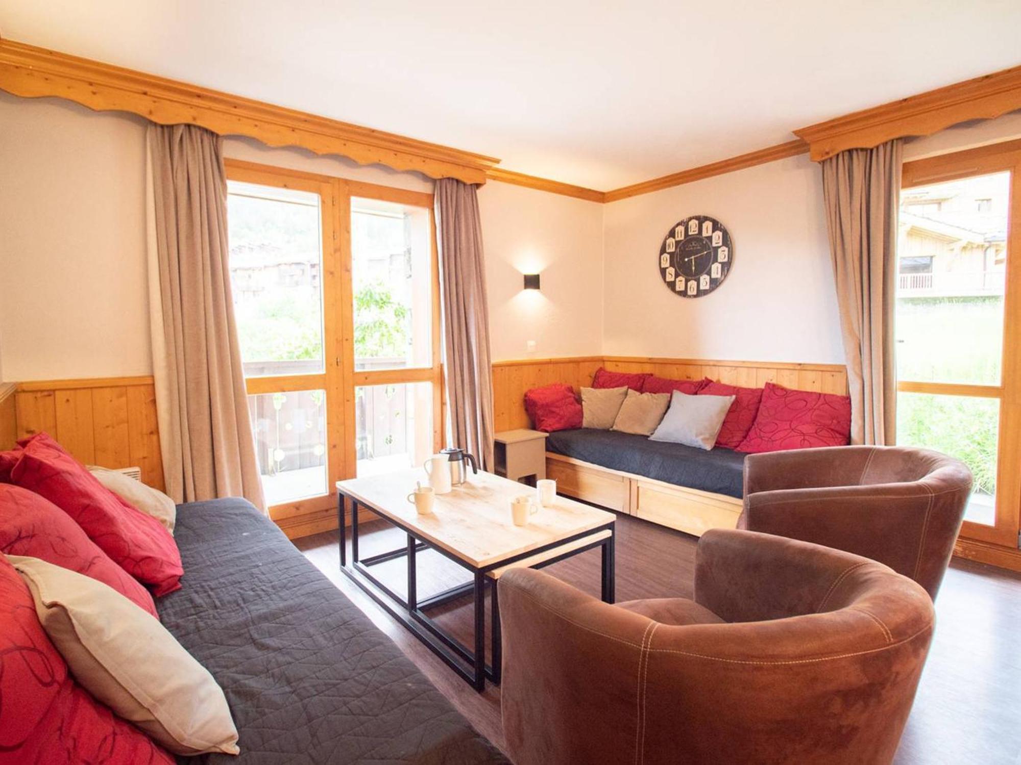 Grand Appartement 5 Chambres Valmorel, Animaux Acceptes, Parking - Fr-1-291-730 Bagian luar foto